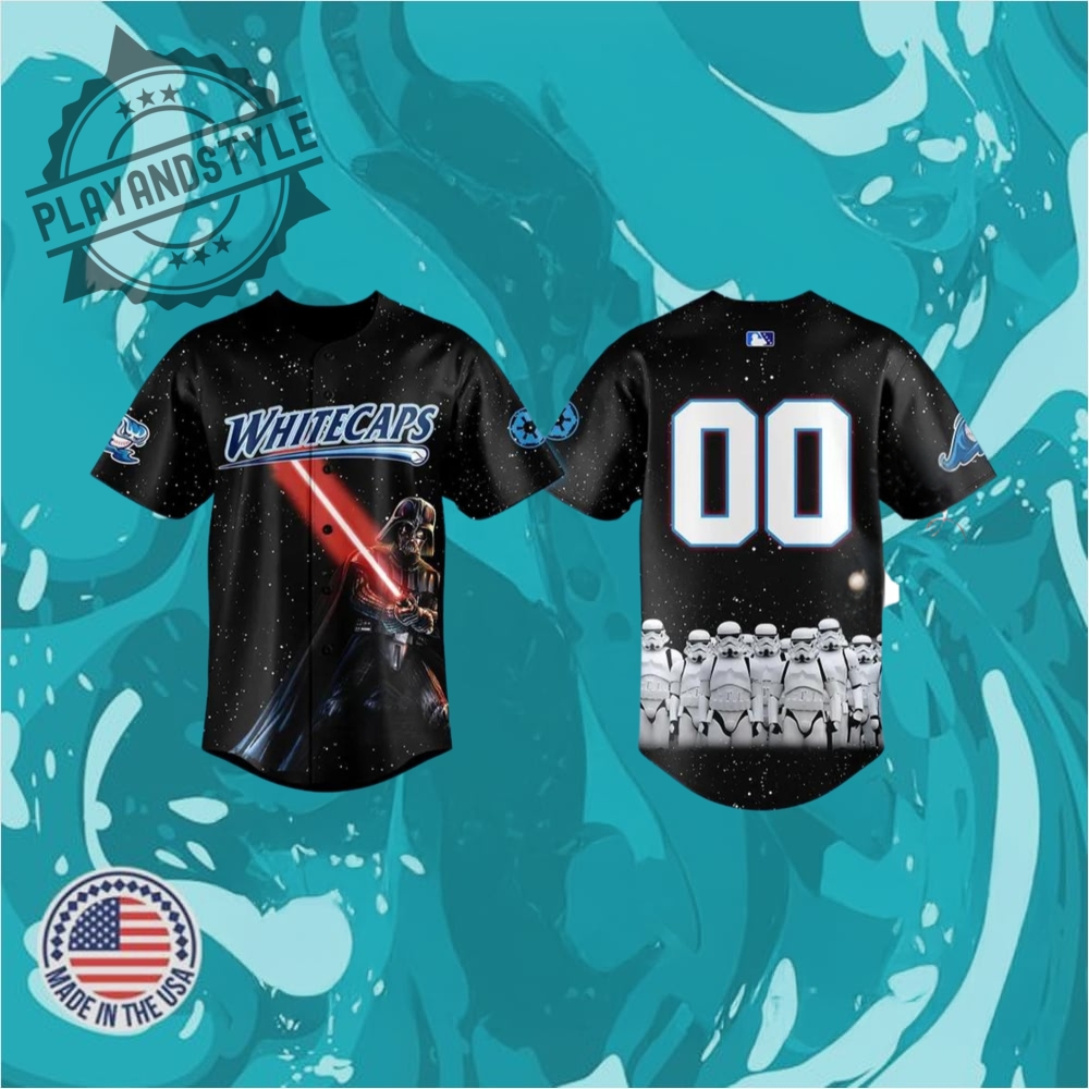West Michigan Whitecaps Star Wars Night Baseball Jersey
