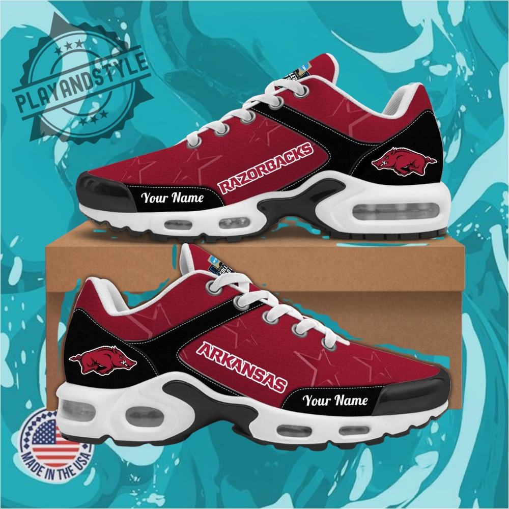 Ncaa Arkansas Razorbacks Personalized Air Max Plus