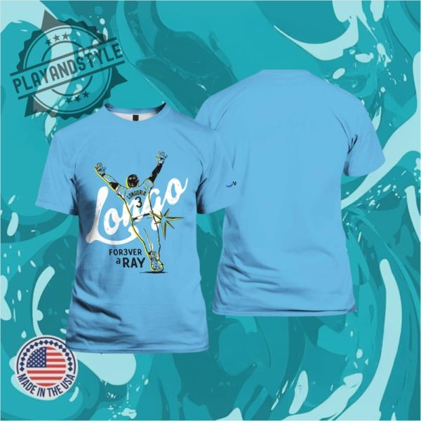2025 Rays Evan Longoria Tshirt Giveaway playandstyle 1