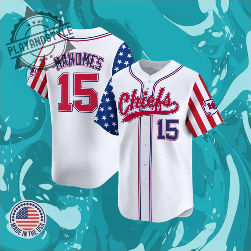 2025 Chiefs Mahomes Fouth Of July Jersey