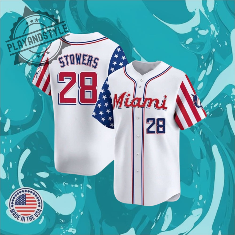 2025 Miami Stowers Fouth Of July Jersey
