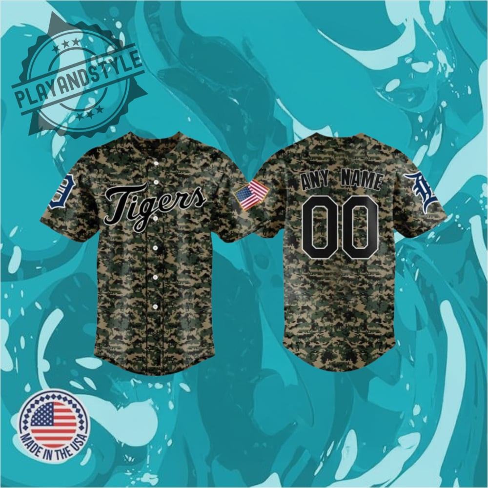 2025 Tigers Veteran Day Jersey
