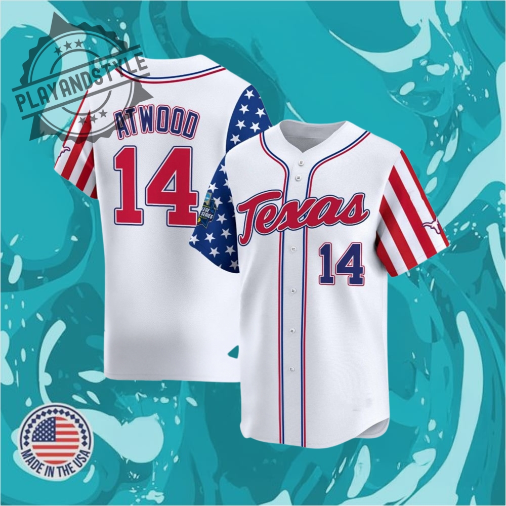 2025 Texas At Wood Fouth Of July Jersey