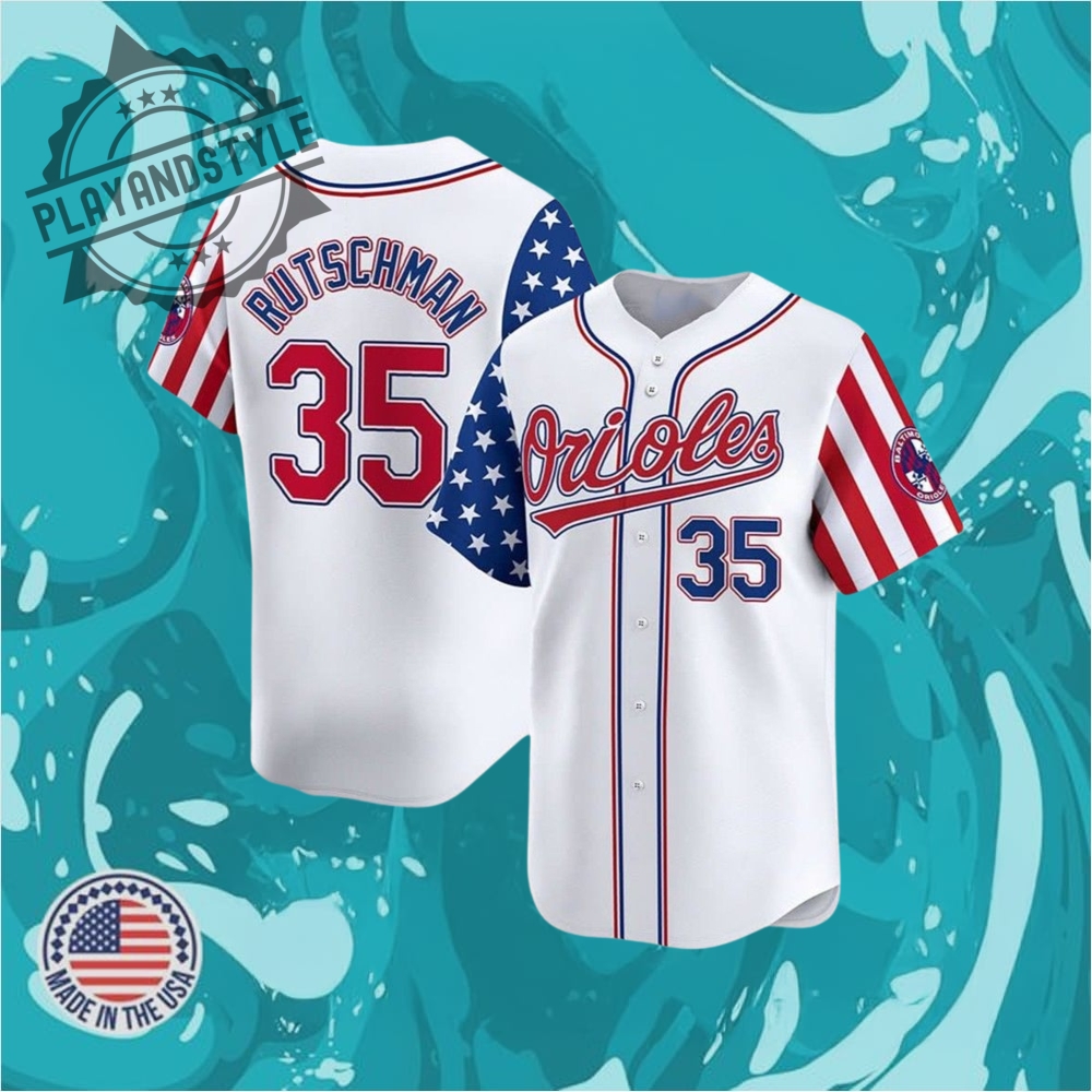 2025 Orioles Rutschman Fouth Of July Jersey