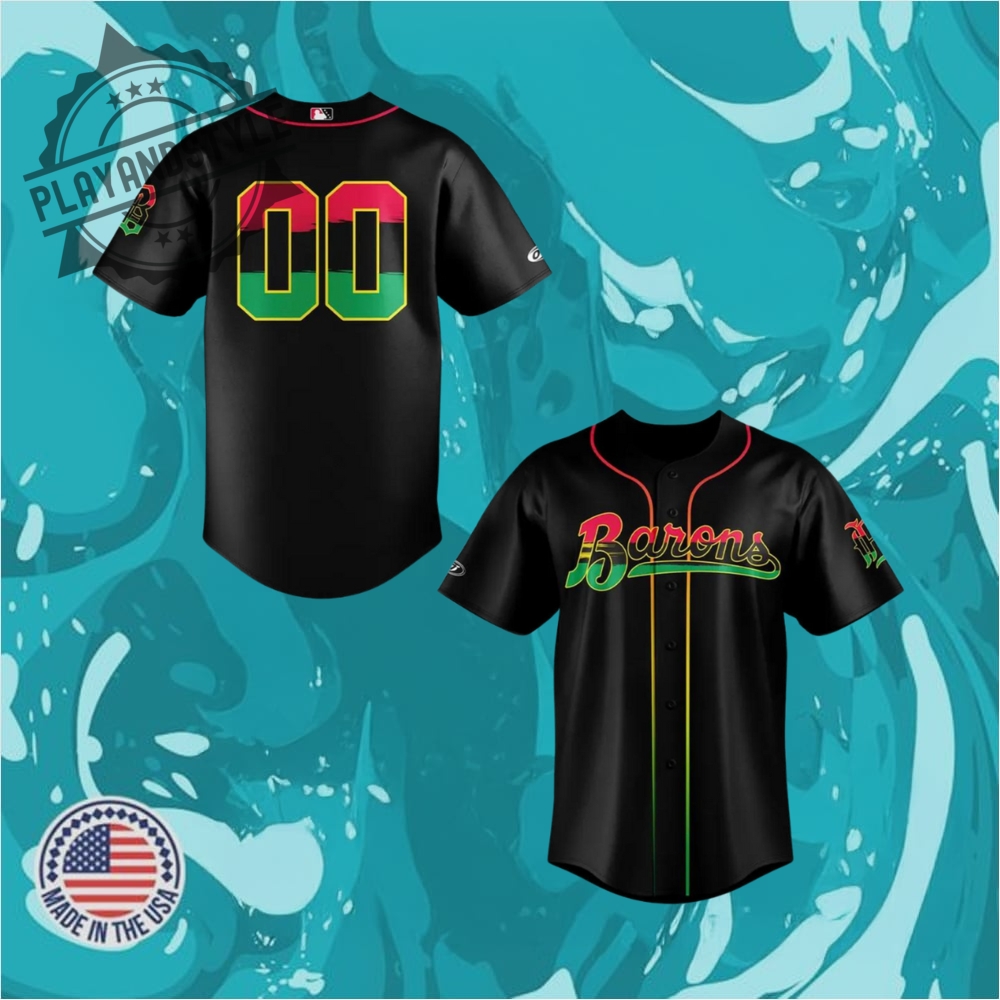 Birmingham Barons X 2025 Juneteenth Day Limited Edition Baseball Jersey