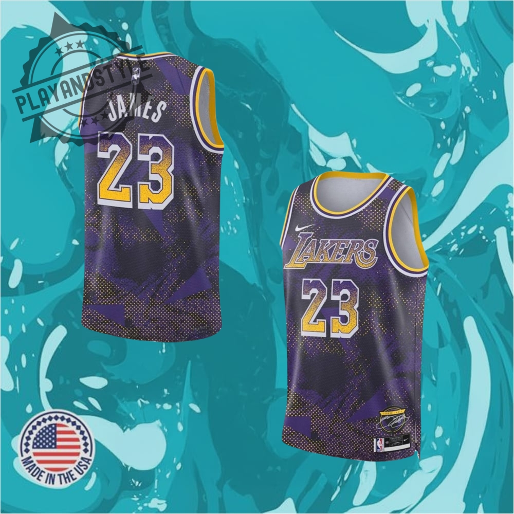 Los Angeles Lakers Select Series Lebron James Basketball Jersey