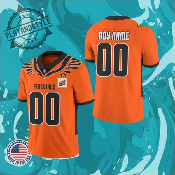 Albany Firebirds 20Th Anniversary Edition Football Jersey playandstyle 1