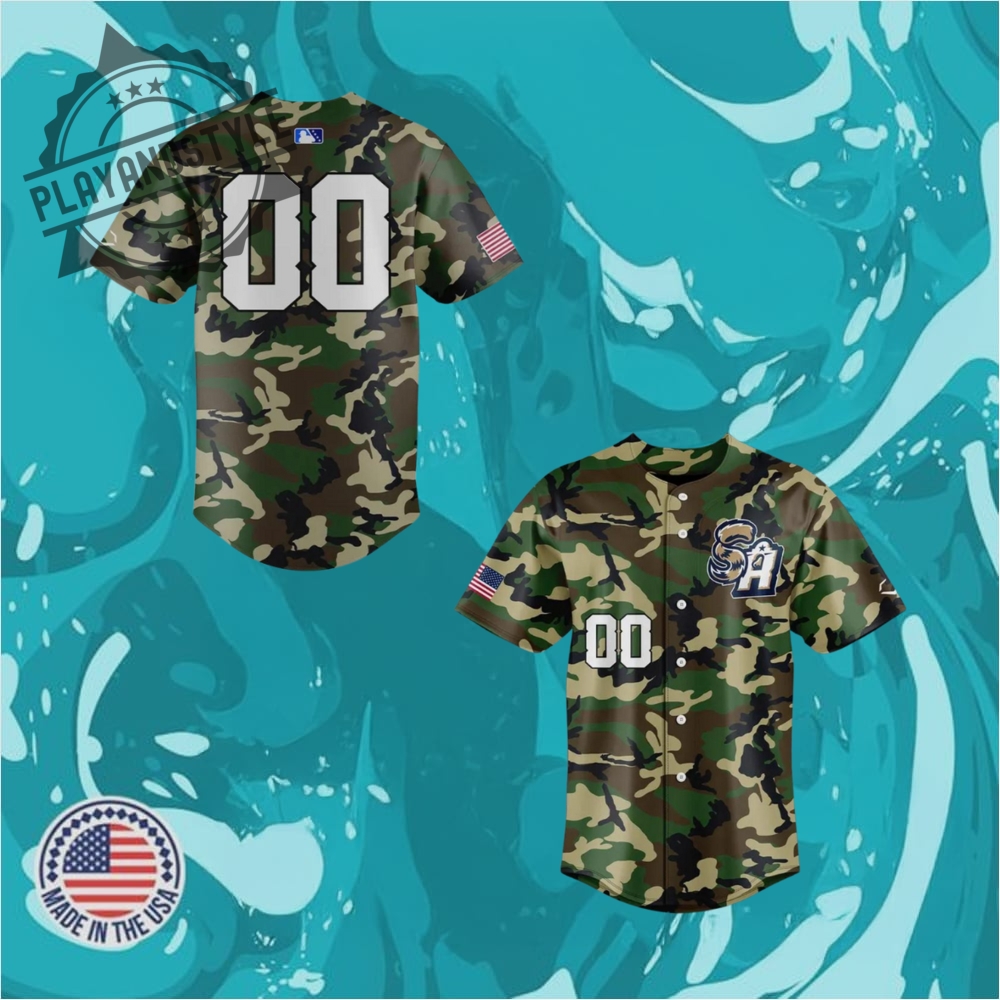 "Top 2025 Championship Jerseys: Razorbacks, Omahogs, LSU, Volts, Washington" 7 San Antonio Missions Camouflage Limited Edition Baseball Jersey