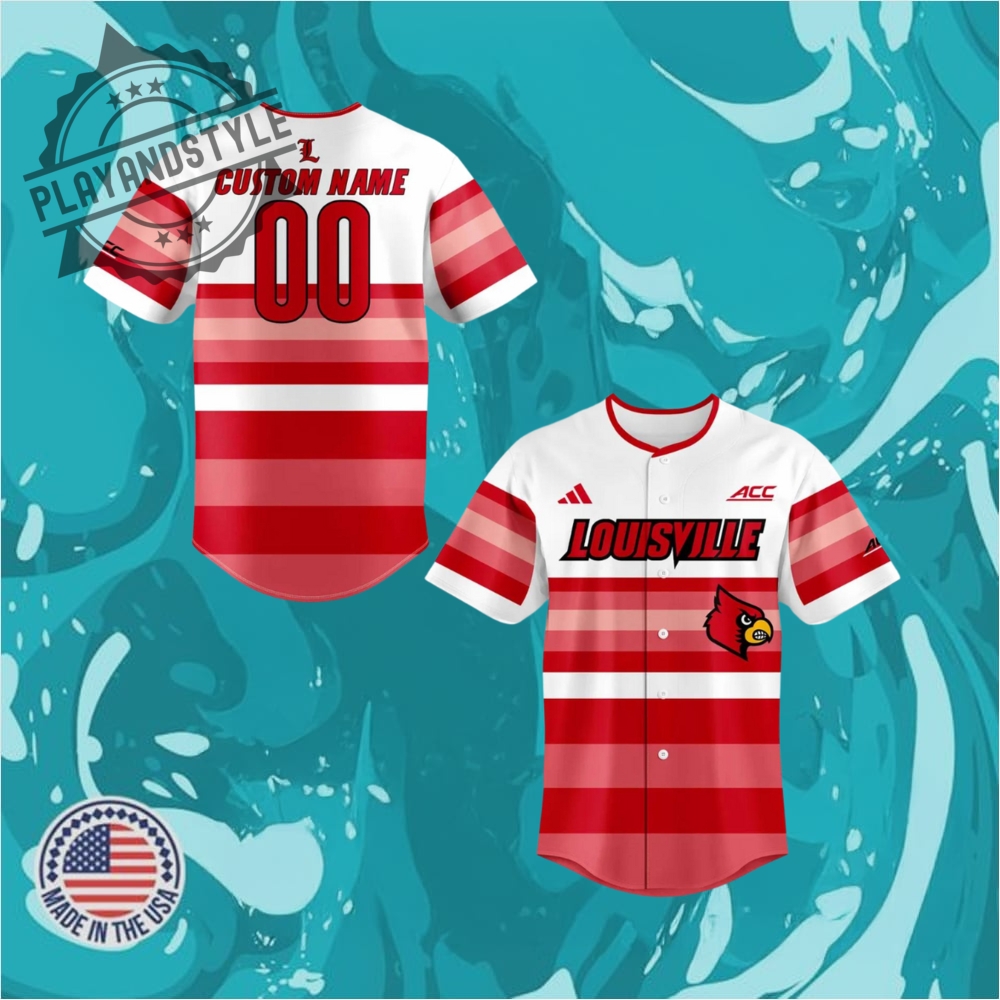 "Top 2025 Championship Jerseys: Razorbacks, Omahogs, LSU, Volts, Washington" 10 Louisville Cardinals 2025 Gameday Limited Edition Baseball Jersey
