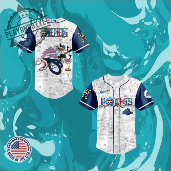 Binghamton Rumble Ponies One Piece Night Game Special Baseball Jersey playandstyle 1
