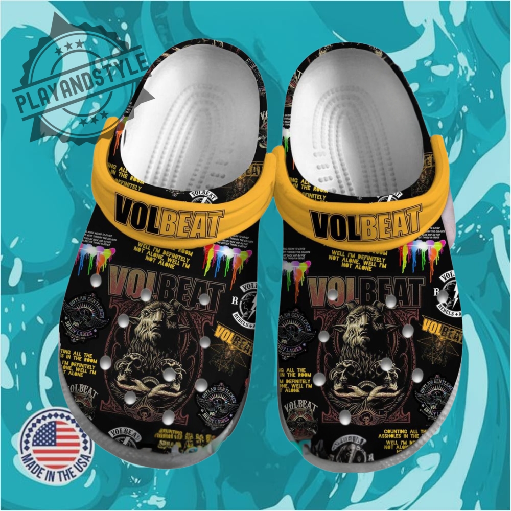 Volbeat Limited Edition Crocs Shoes