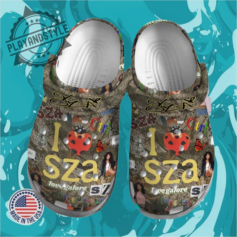 Sza Grand National Tour Camo Crocs Shoes