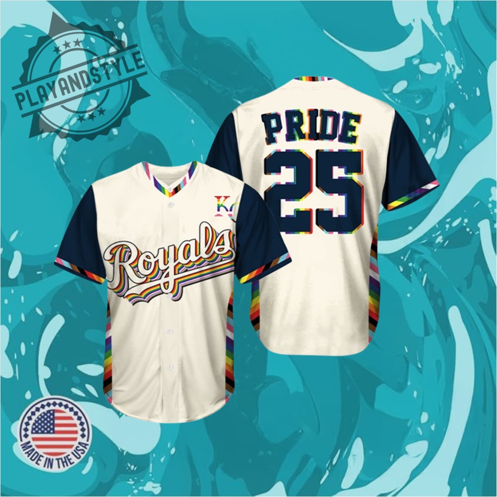 Royals 2025 Happy Pride Night Jersey