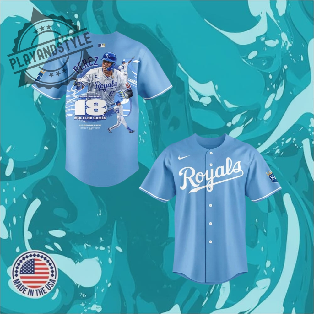 Kansas City Royals Salvador Perez Limited Edition Baseball Jersey