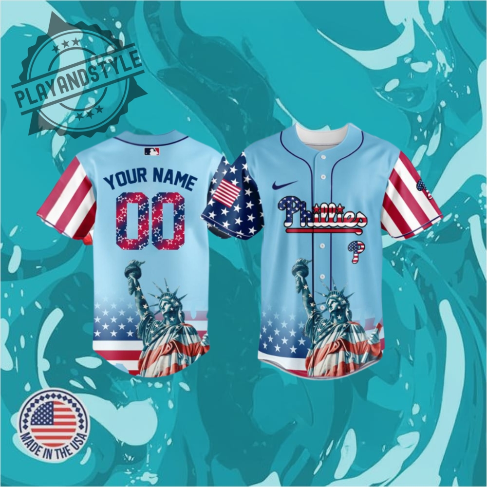 Philadelphia Phillies 2025 Independence Day Limited Edition Baseball Jersey