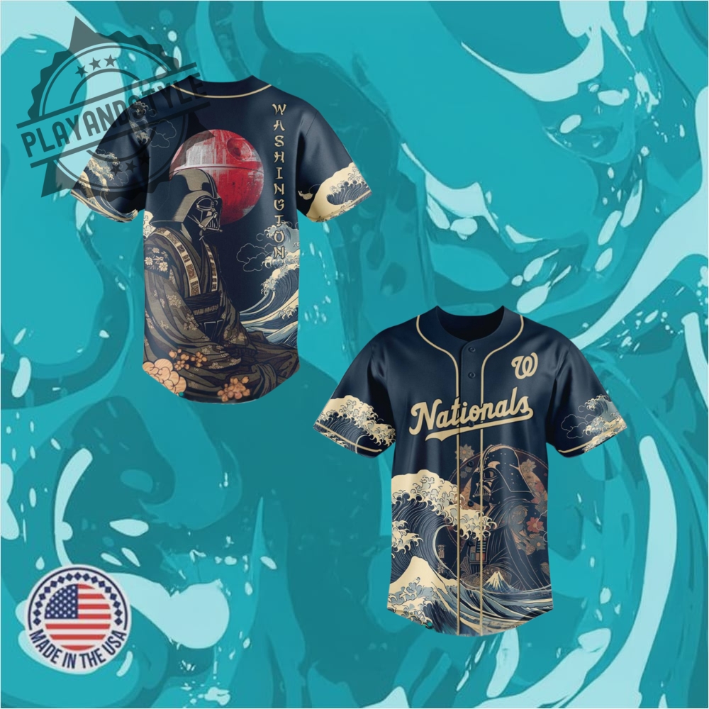 Washington Nationals X Lord Vader Japan Edition 2025 Baseball Jersey