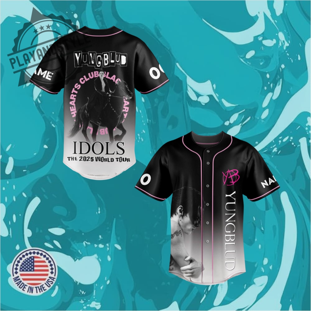Yungblud Idols 2025 World Tour Custom Jersey