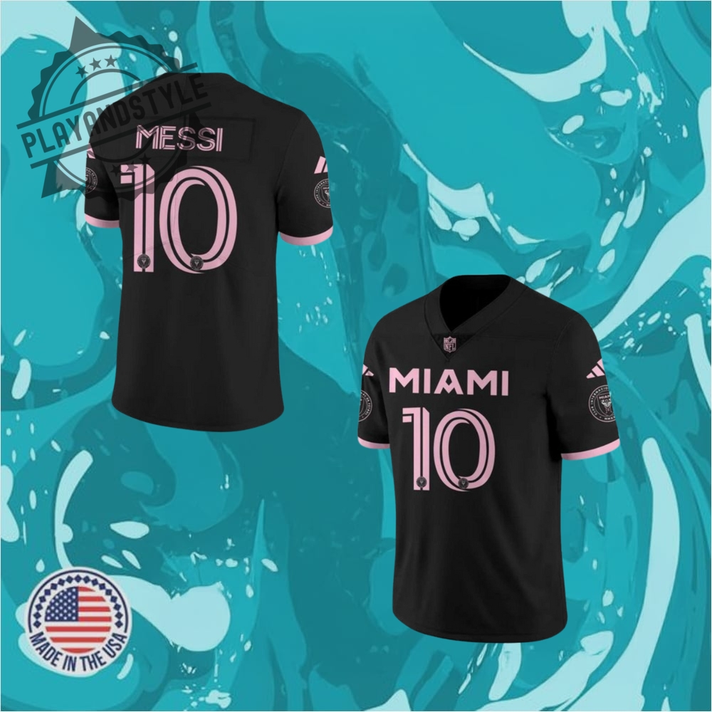 Inter Miami Cf X Nfl Club World Cup Game Custom Football Jersey