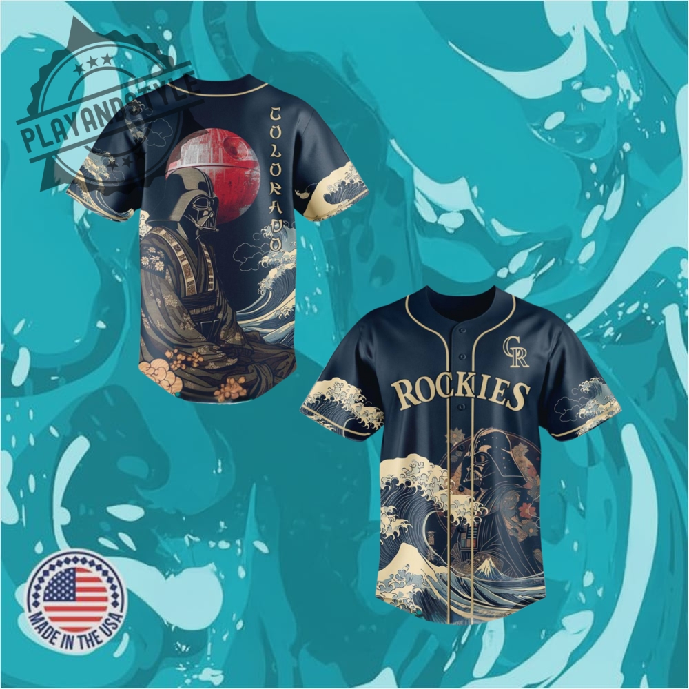 Colorado Rockies X Lord Vader Japan Edition 2025 Baseball Jersey