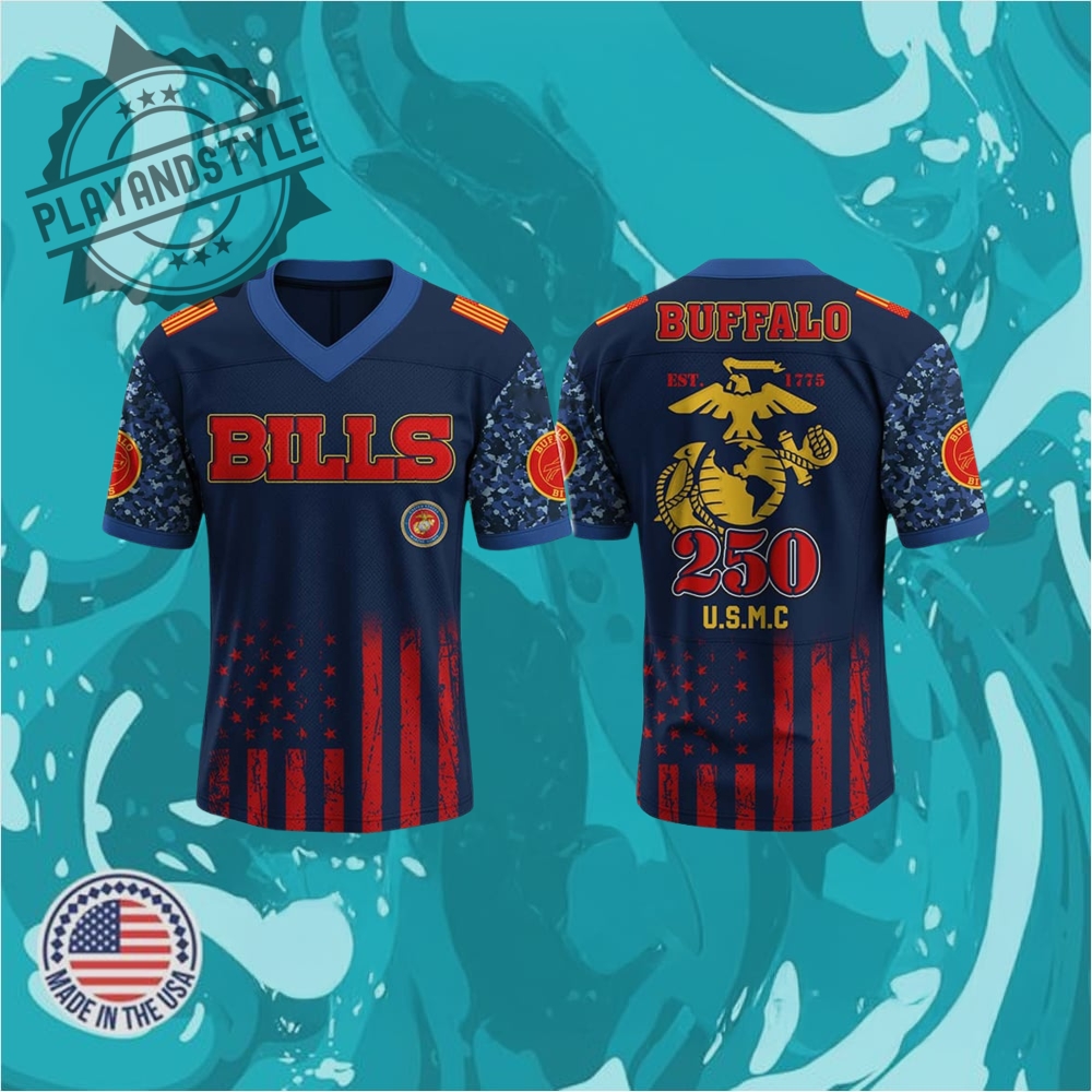 Bills Us Usmc 250Th Birthday Jersey 2025