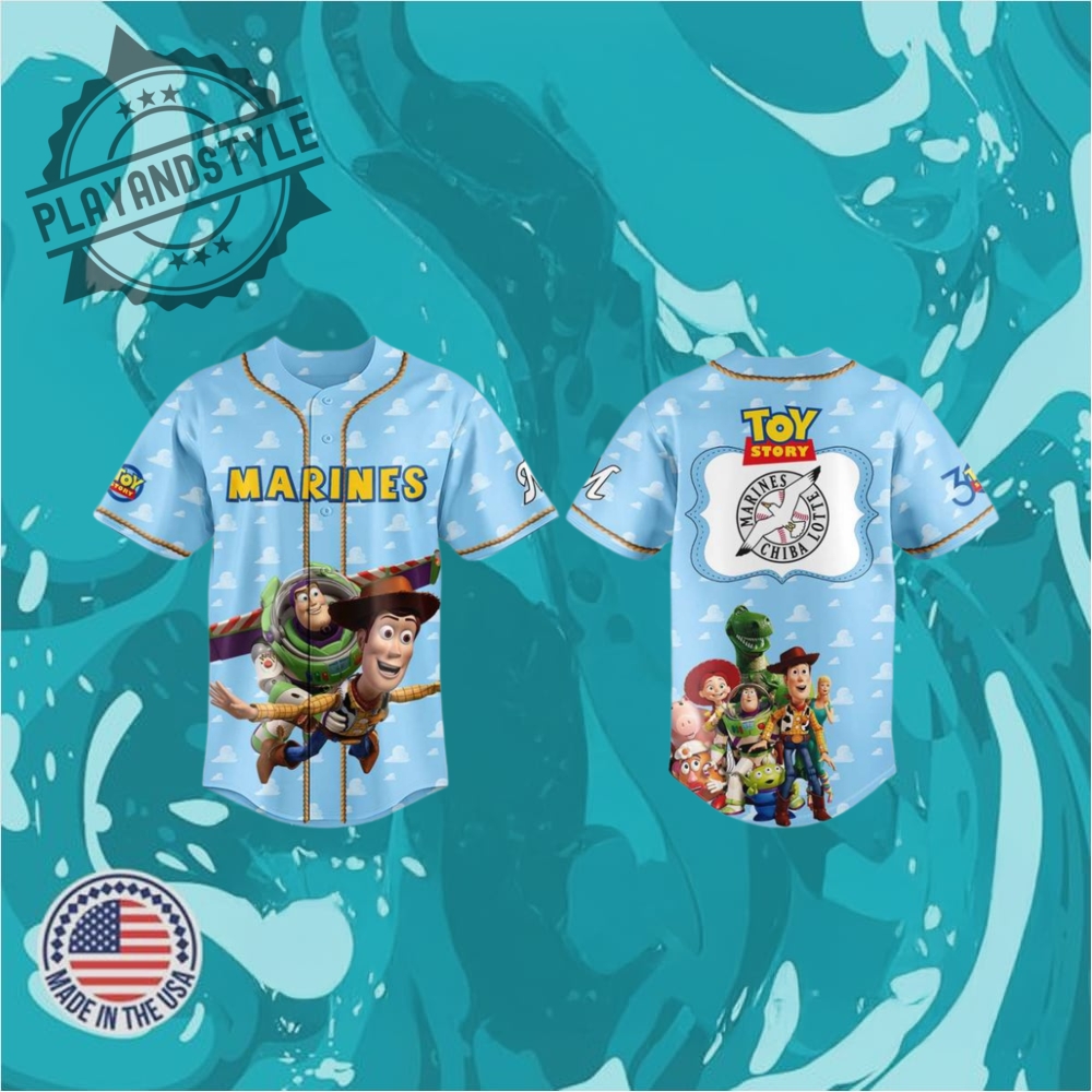 Seattle Mariners X Toy Story 30 Years Anniversary Special Baseball Jersey