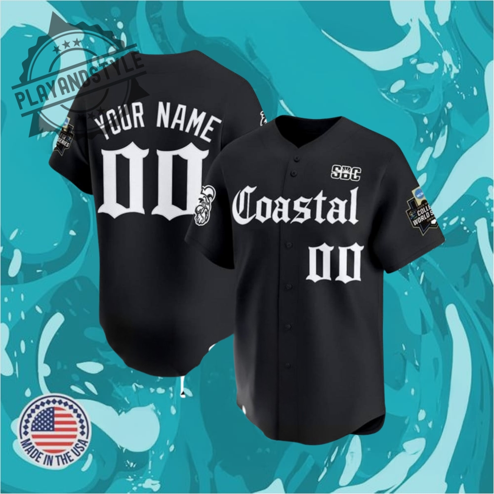 Carolina Chanticleers 2025 World Series Gothic Coastline Edition Special Baseball Jersey