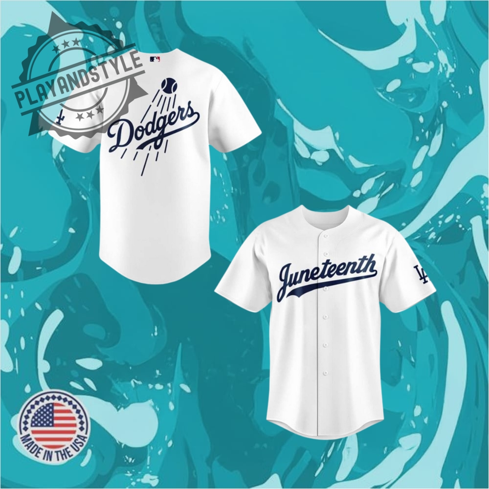 "Limited Edition Baseball Jerseys: Braves, Mariners, Phillies & More" 26 Los Angeles Dodgers Juneteenth Special White Baseball Jersey