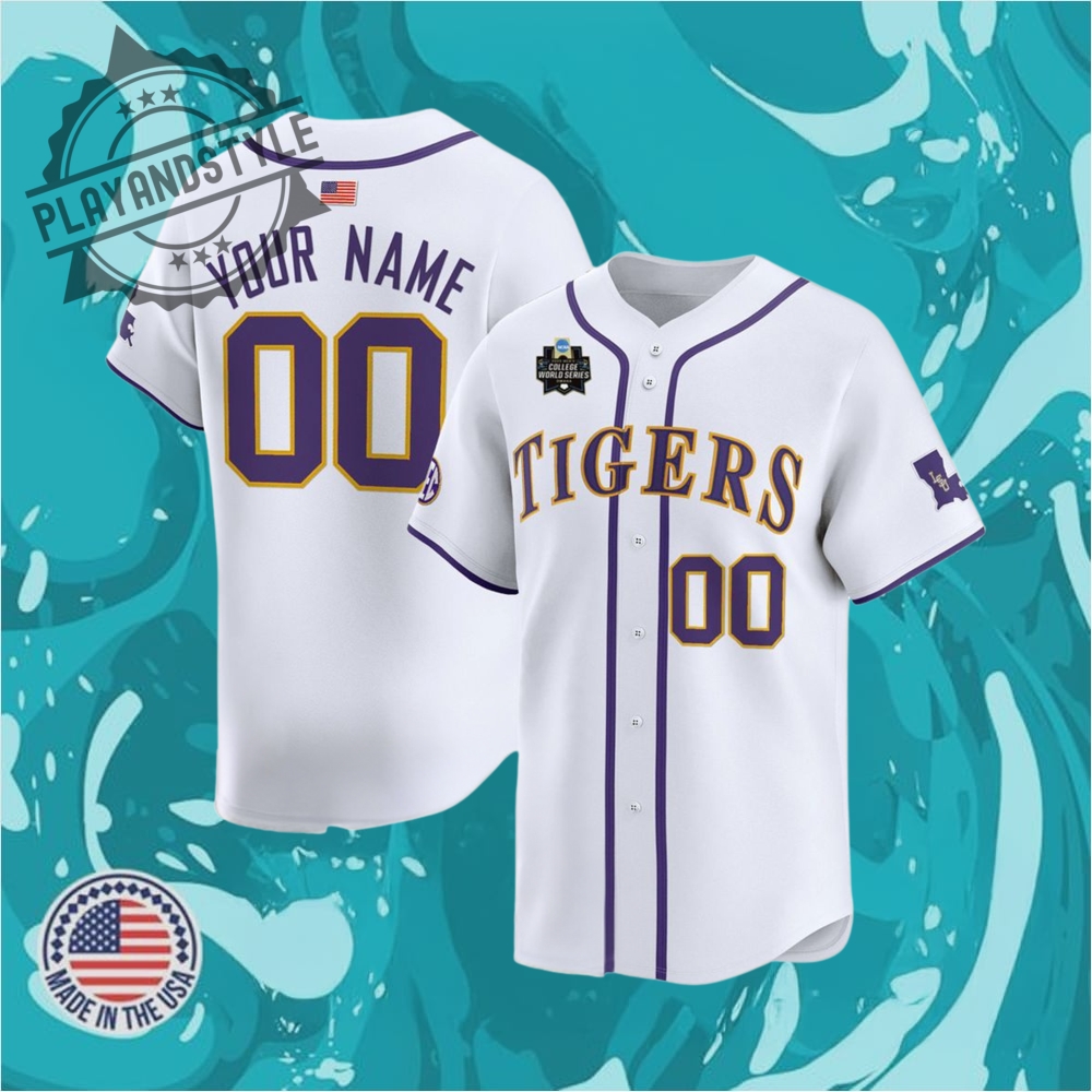 "Celebrate LSU's 2025 National Championship with Exclusive Jerseys Collection!" 9 2025 Lsu Baseball World Series Champions Jersey