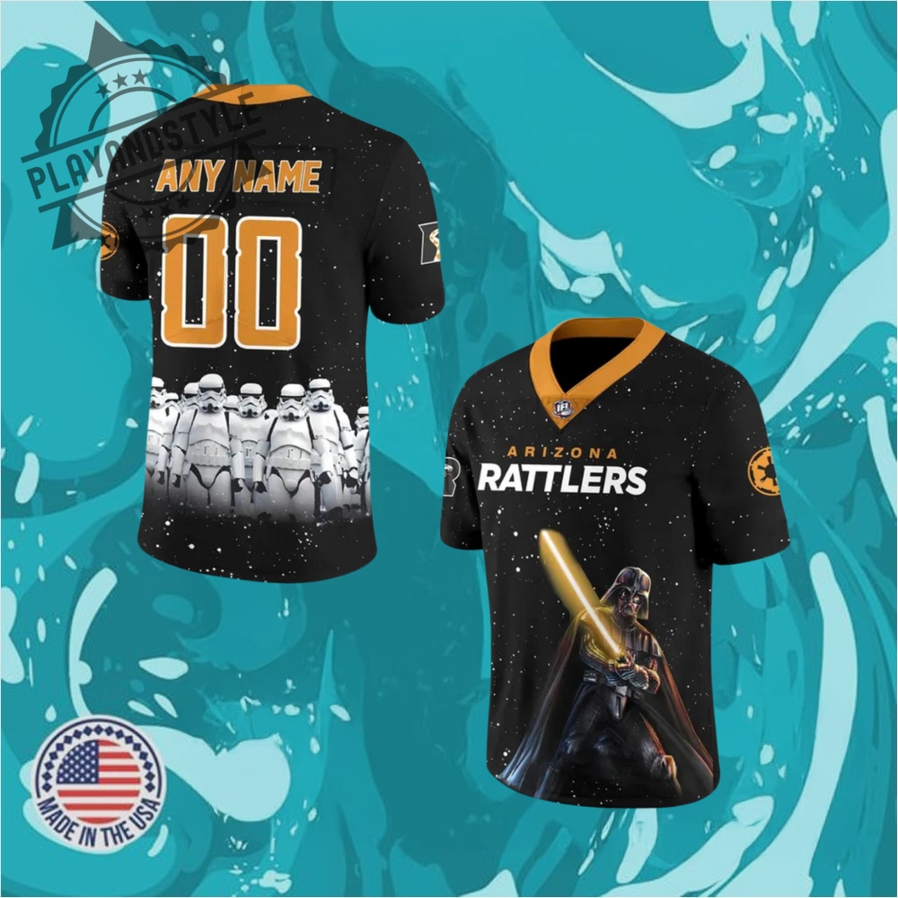 "Celebrate LSU's 2025 National Championship with Exclusive Jerseys Collection!" 16 Arizona Rattlers Star Wars Night Special 2025 Football Jersey