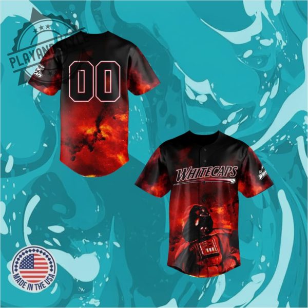 West Michigan Whitecaps Star Wars Night 2025 Special Baseball Jersey playandstyle 1