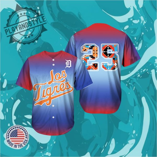 Tigers Hispanic Heritage Jersey Giveaway 2025 playandstyle 1