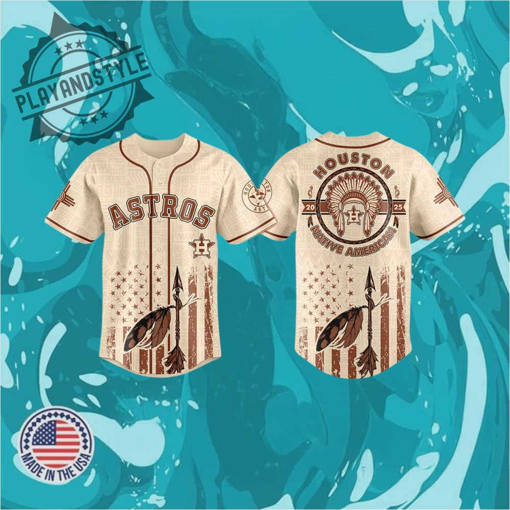 "Celebrate LSU's 2025 National Championship with Exclusive Jerseys Collection!" 25 2025 Astros X Native American Heritage Month Jersey