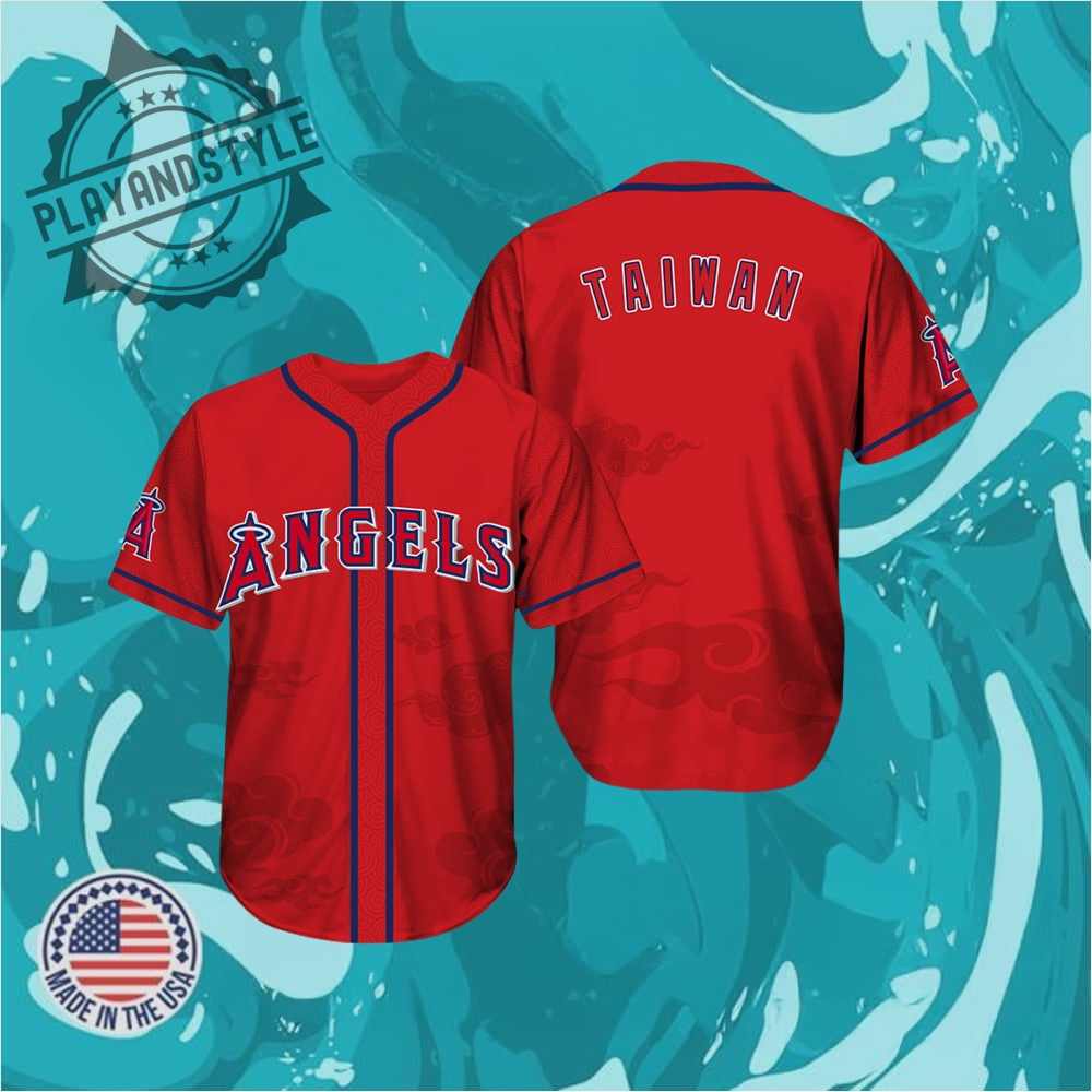 "Celebrate LSU's 2025 National Championship with Exclusive Jerseys Collection!" 26 Angels Taiwan Heritage Night Jersey Giveaway 2025