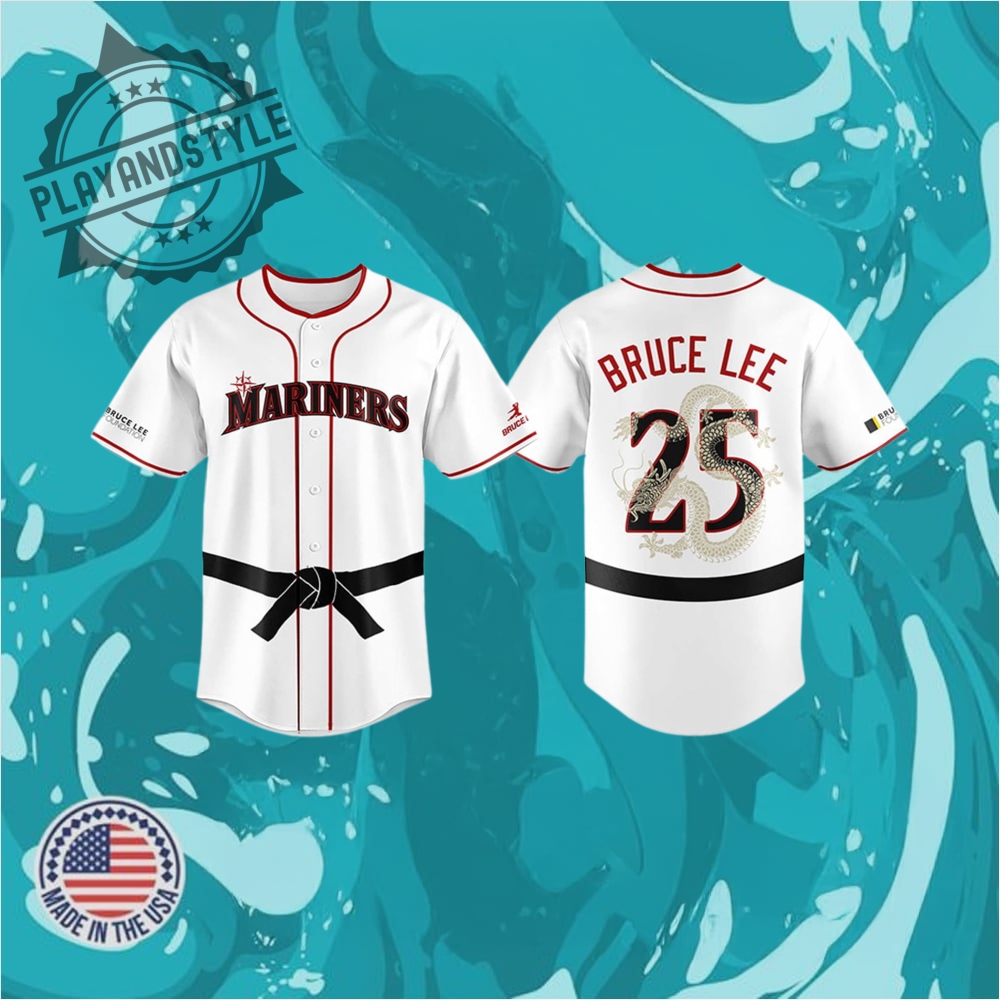 "Celebrate LSU's 2025 National Championship with Exclusive Jerseys Collection!" 27 2025 Mariners Bruce Lee Night Jersey Giveaway