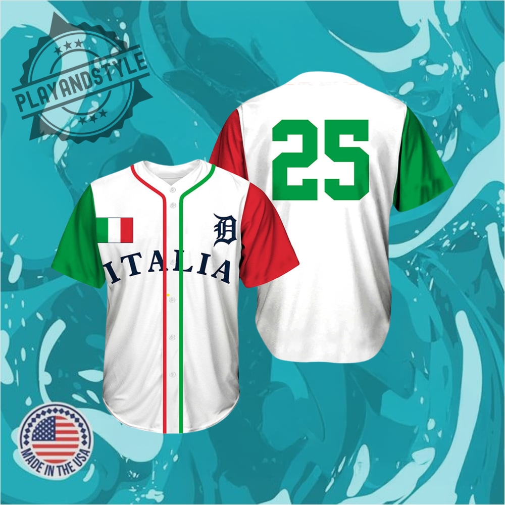 "Celebrate LSU's 2025 National Championship with Exclusive Jerseys Collection!" 30 Tigers Italian Heritage Baseball Jersey Giveaway 2025