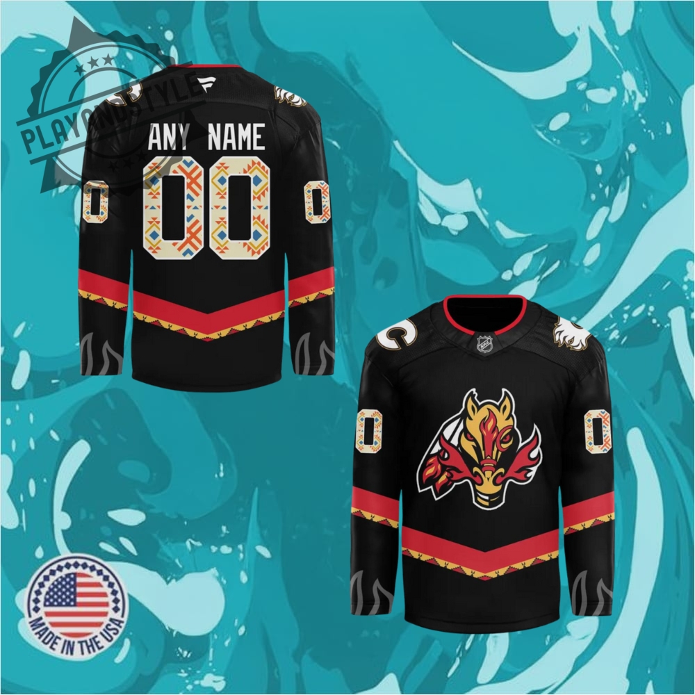 Calgary Flames National Indigenous Peoples Day Limited Edition Hockey Jersey