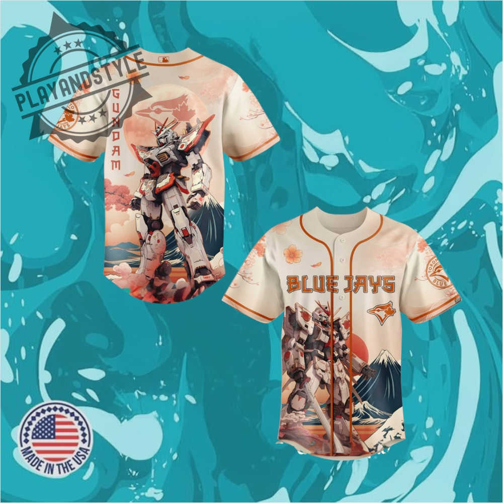 Toronto Blue Jays X Gundam Japan Edition 2025 Special Baseball Jersey