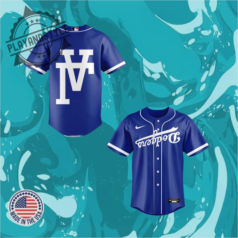 Los Angeles Dodgers Stranger Things Limited Edition Baseball Jersey