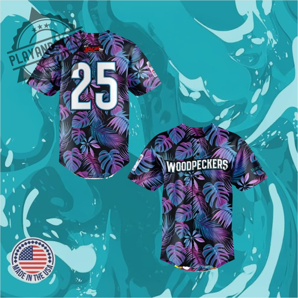 Fayetteville Woodpeckers X 2025 Margaritaville Night Special Baseball Jersey