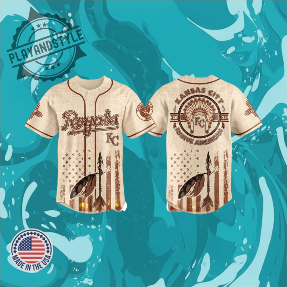 Kansas City Royals X Native American Heritage Month Special Baseball Jersey