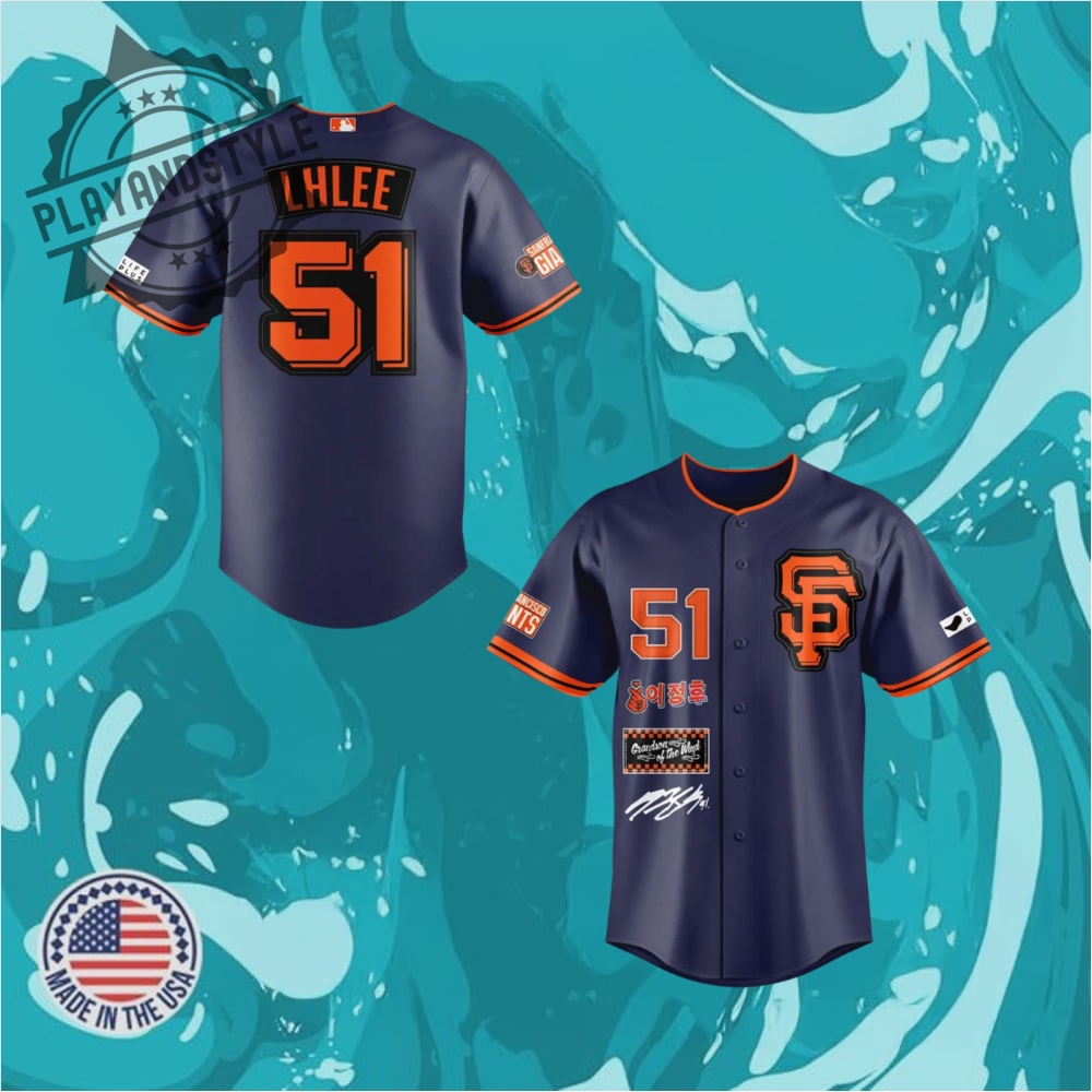 San Francisco Giants Junghoo Lee 51 Limited Edition Baseball Jersey playandstyle 1
