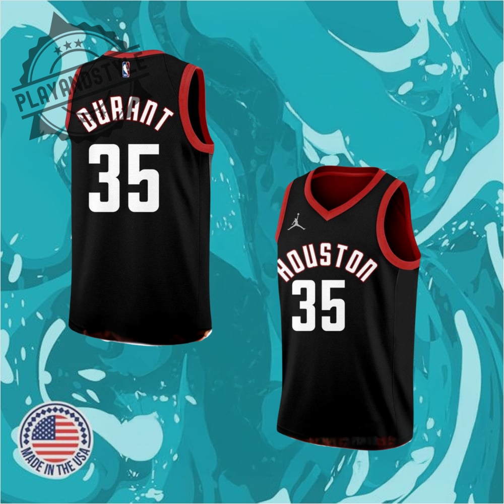 Kevin Durant Houston Rockets Limited Edition Black Basketball Jersey