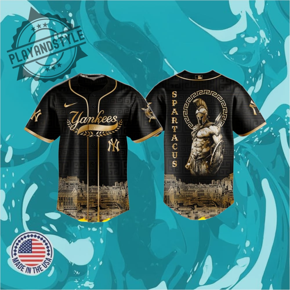 New York Yankees Spartacus Night Limited Edition Baseball Jersey