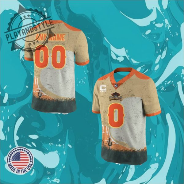 Tucson Sugar Skulls X 2025 Western Night Football Jersey playandstyle 1