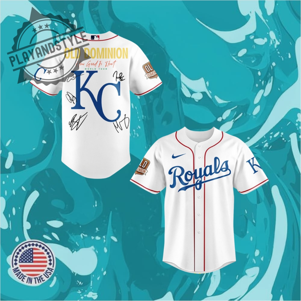 "Top 2025 Limited Edition Jerseys: Mariners, Astros, Travelers, Bandits, LSU" 13 Kansas City Royals Old Dominion Show Special Edition Baseball Jersey
