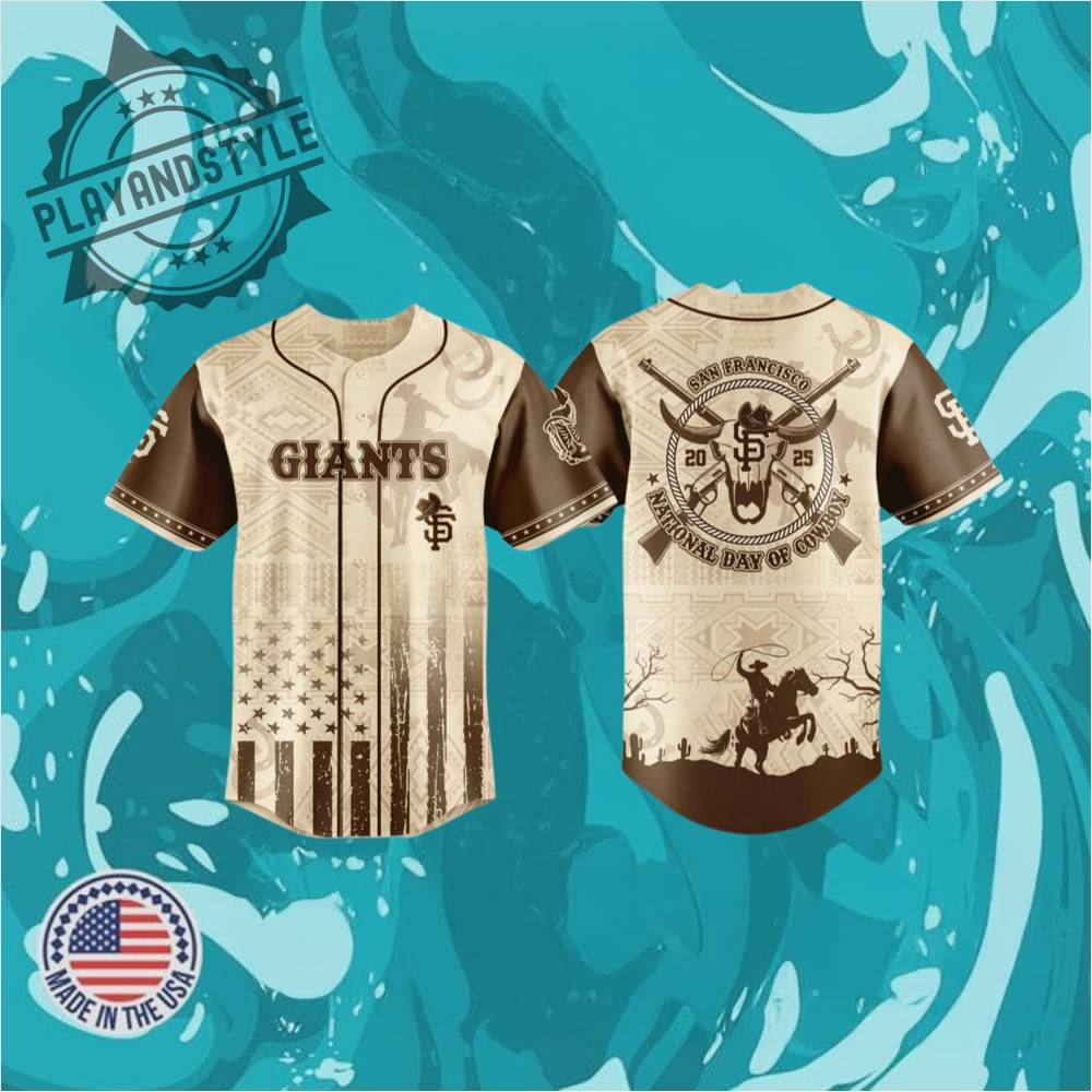 Sf Giants National Day Of Cowboy 2025 Jersey playandstyle 1
