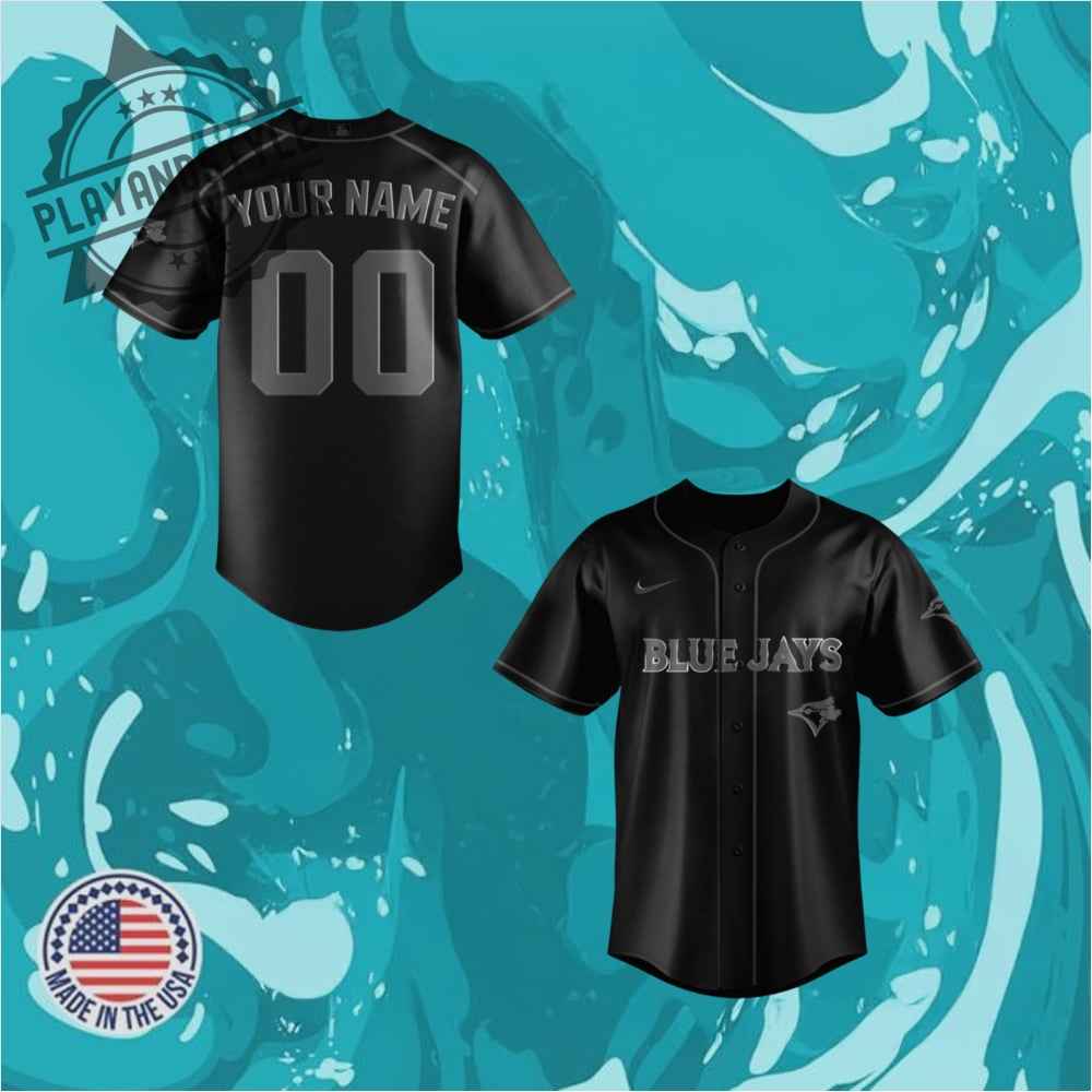 Toronto Blue Jays Black Lights Out Limited Edition 2025 Baseball Jersey