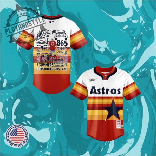 Houston Astros X Morgan Wallen Im The Problem Tour Special Edition Baseball Jersey playandstyle 1