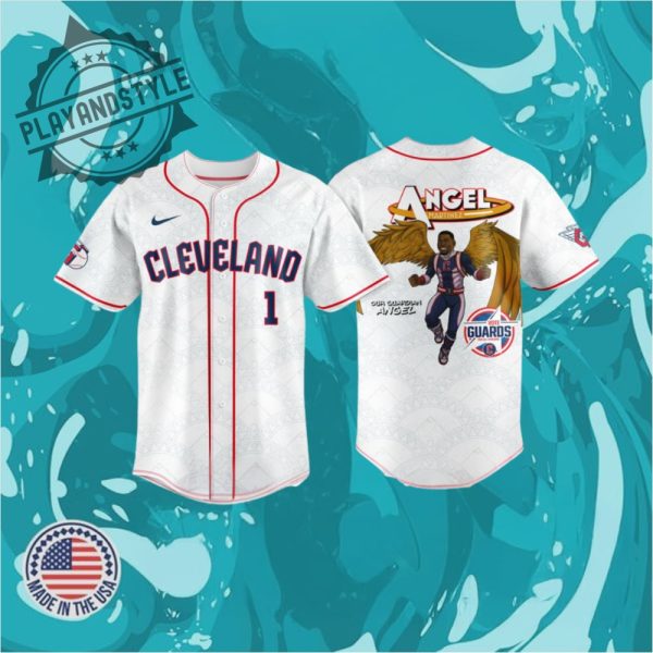 Cleveland Guardians X Guardian Power Allstar Edition Angel Special Baseball Jersey playandstyle 1