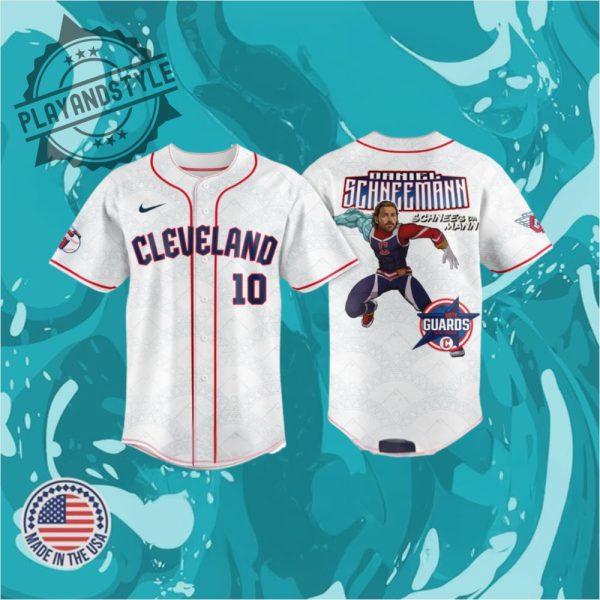 Cleveland Guardians X Guardian Power Allstar Edition Daniel Schneemann Special Baseball Jersey playandstyle 1